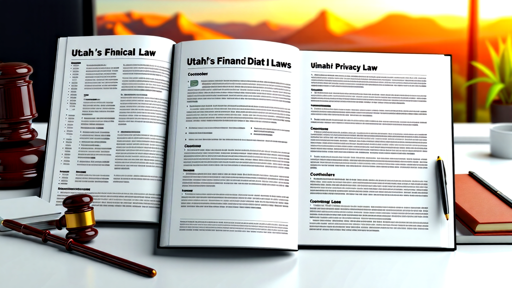 utah financial data laws