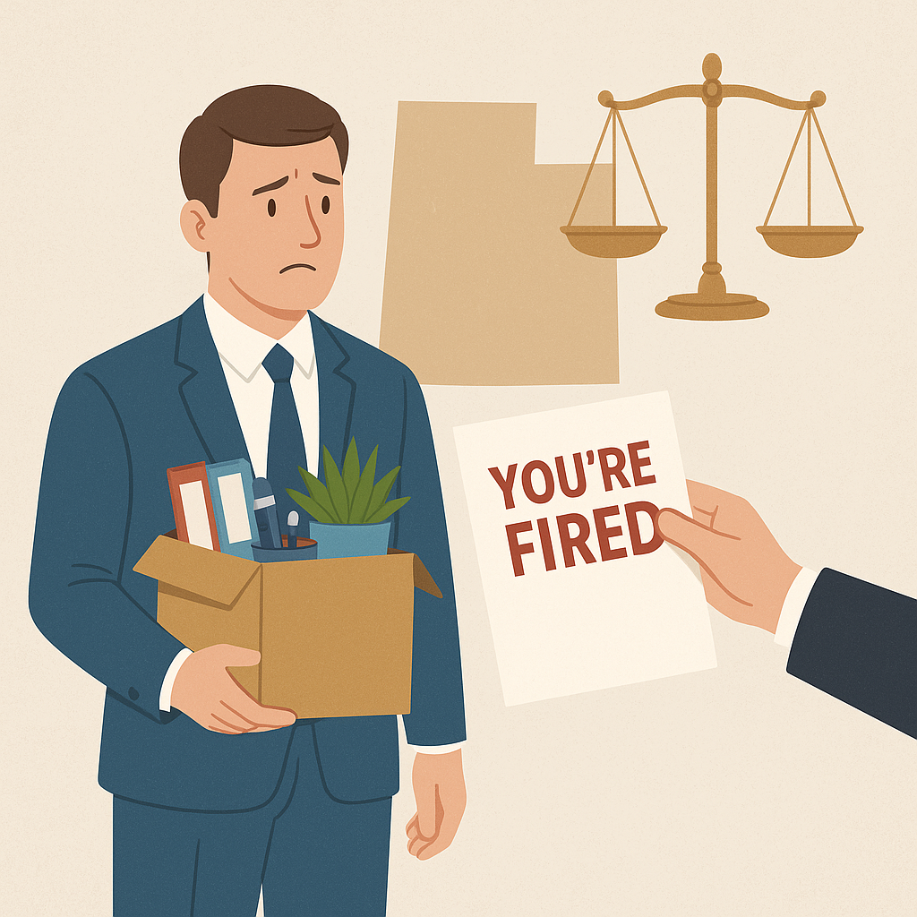 Learn what at-will employment means in Utah, including exceptions, illegal termination reasons, documentation tips, and next steps if you are fired.