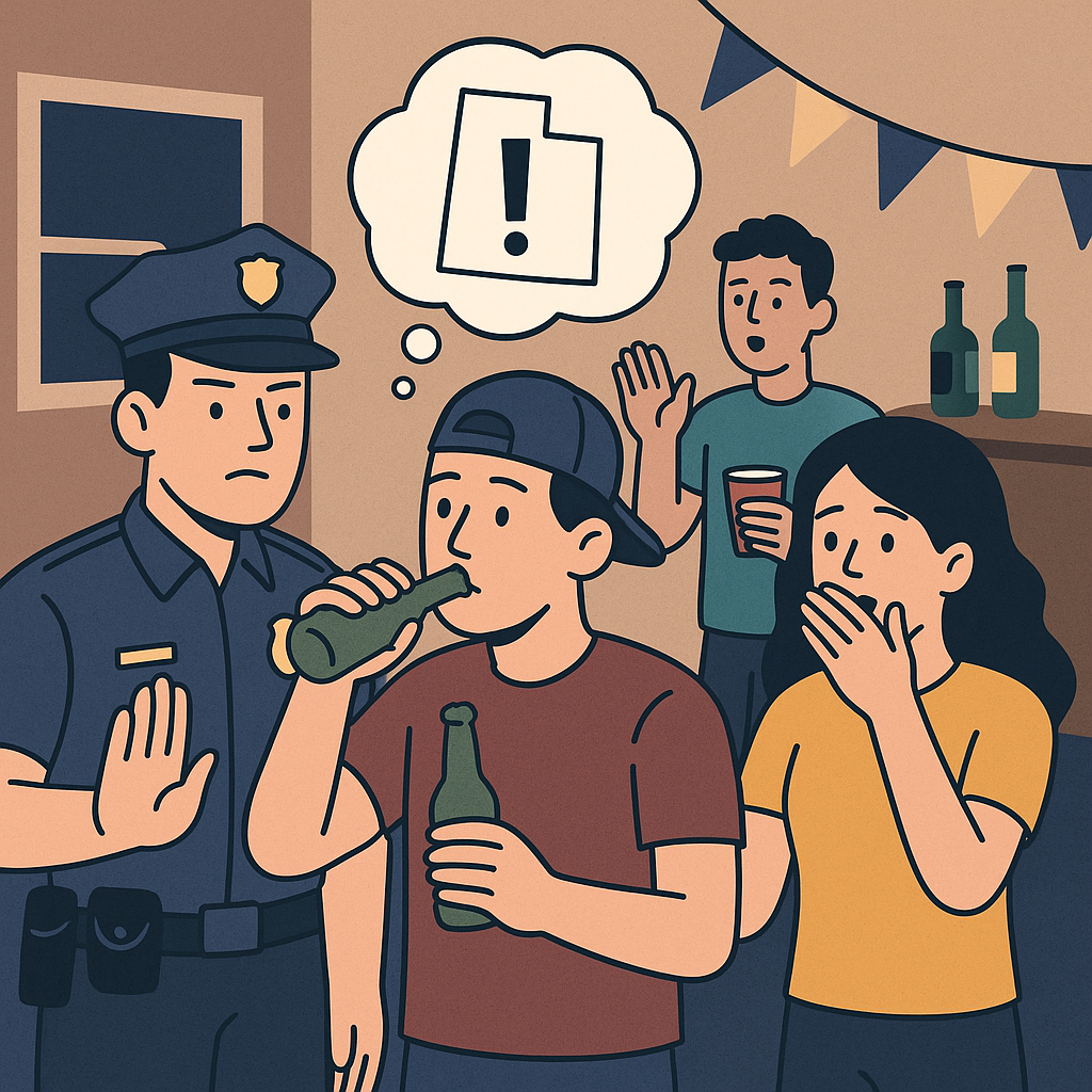 Utah underage drinking house party laws