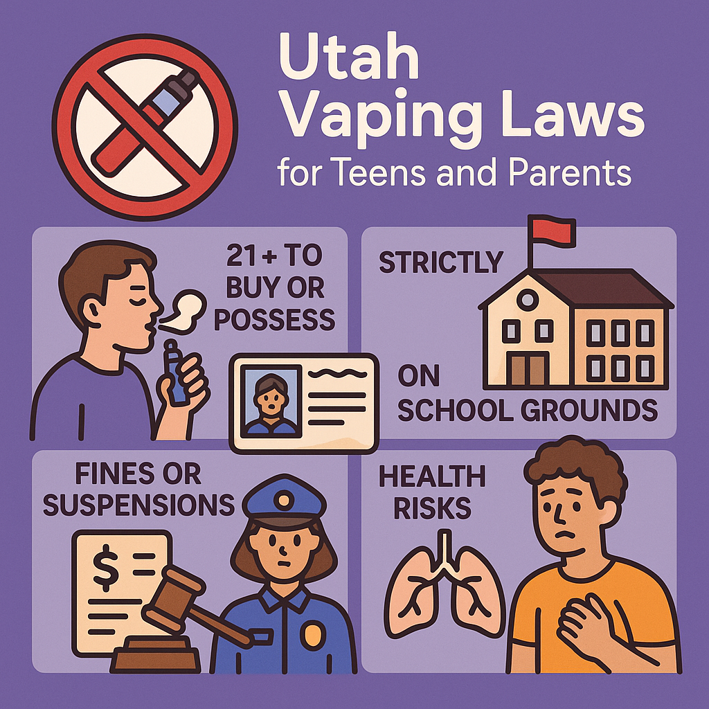 Utah vaping laws for teens and parents